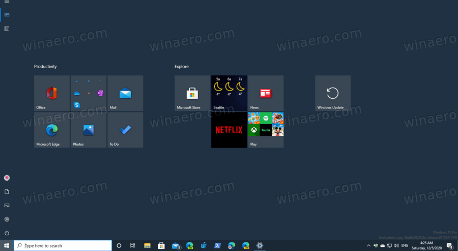 How to Make Windows 10 Start Menu Full Screen