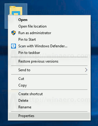 Windows 10 Airplane Mode Shortcut Properties