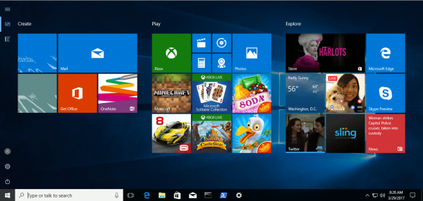 How to Make Windows 10 Start Menu Full-Screen