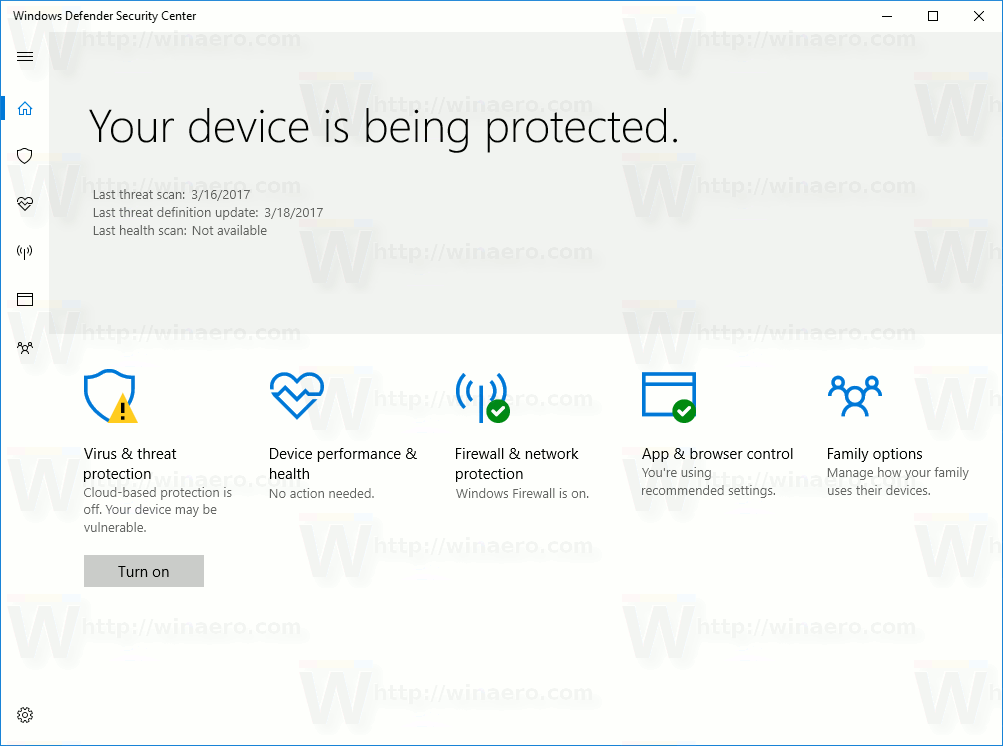 microsoft windows defender