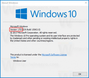 How to find the Windows 10 version you are running