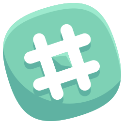 Hashtag Hash Code Icon