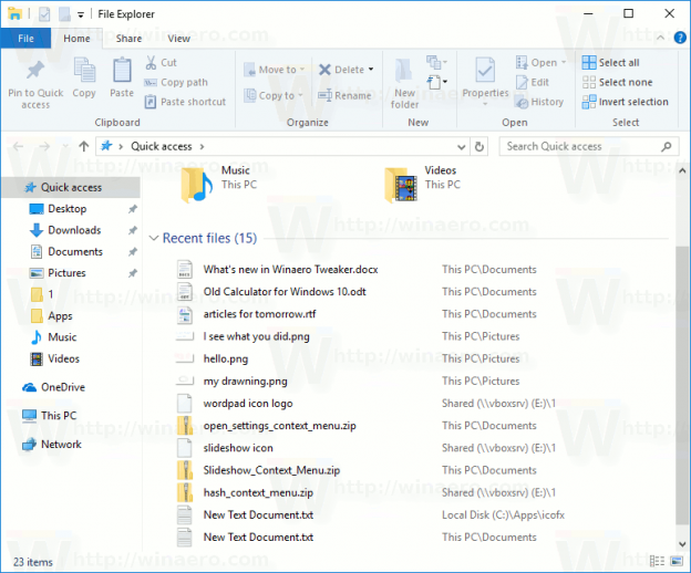 How To Clear Frequent Folders and Recent Files in Windows 10