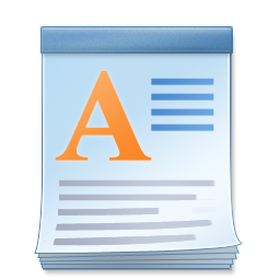 Wordpad Icon Logo