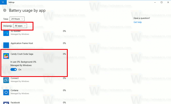 Battery App Managed By Windows