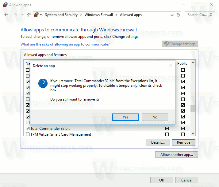 How To Allow Or Block Apps In Windows Firewall in Windows 10