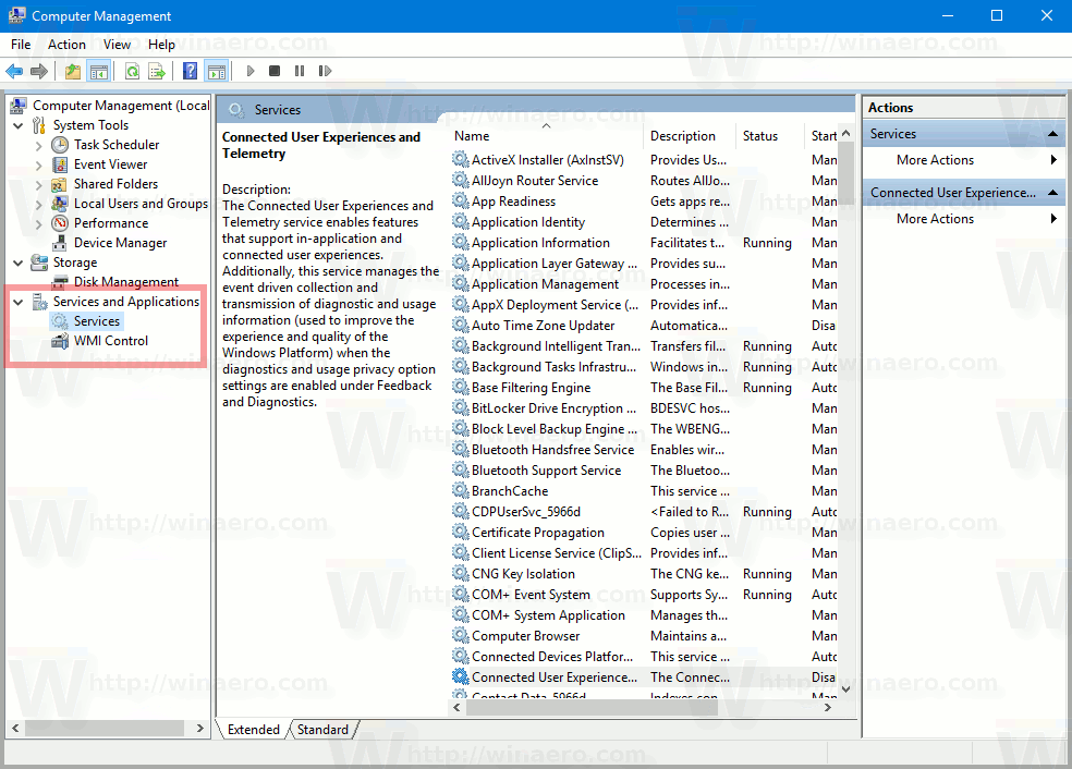 windows 10 services to disable for safety