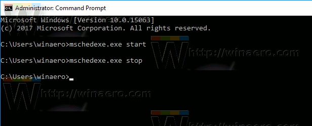Manually Start or Stop Maintenance in Windows 10