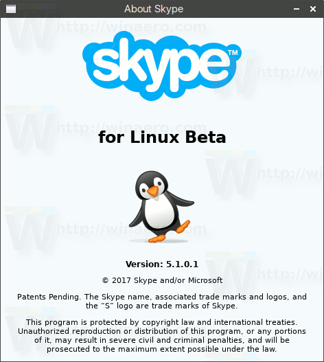 Skype For Linux Beta 5.1