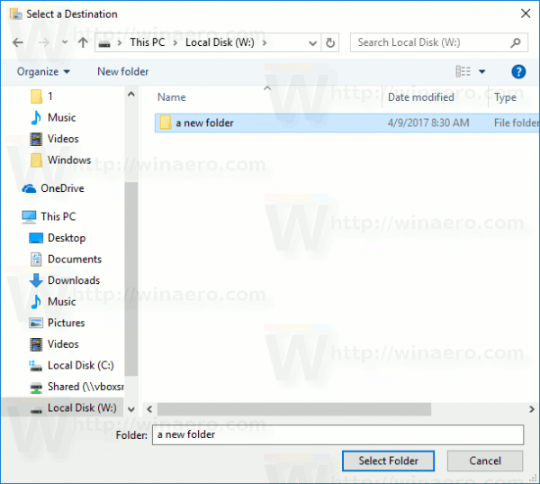 Windows 10 Move Pictures Folder