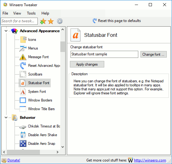 Windows 10 Change Tooltip Font Tweaker1