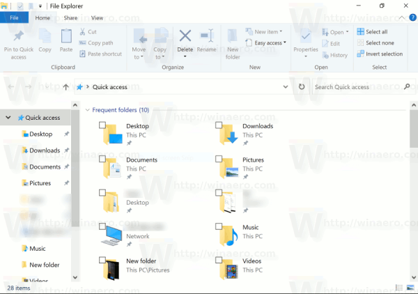 Windows 10 Checkboxes Enabled In File Explorer