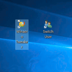 Change Icon Text Size in Windows 10 Creators Update