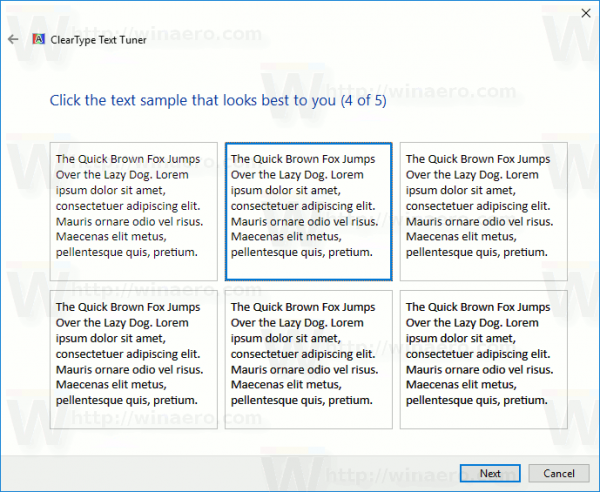 Windows 10 Pick Text Sample Page 4