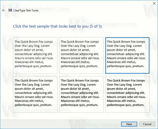 Windows 10 Pick Text Sample Page 5