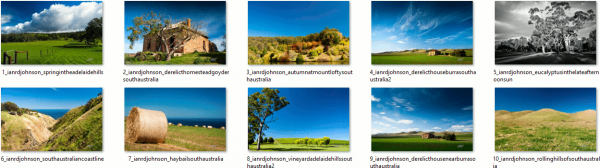 Australian Landscapes Theme