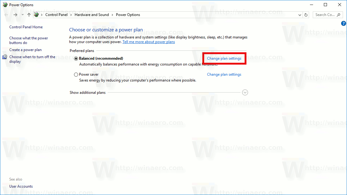 Allow wake timers на windows 10 что это