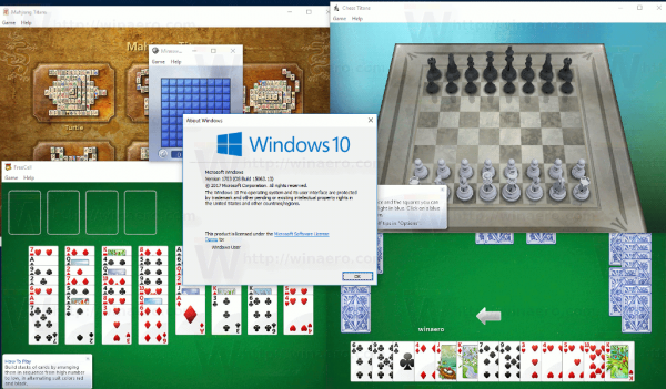 Classic Card Games For Windows 10 Creators Update