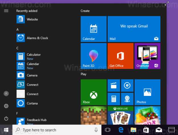 How to remove the Start button in Windows 10