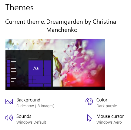 Dreamgarden Themepack Banner