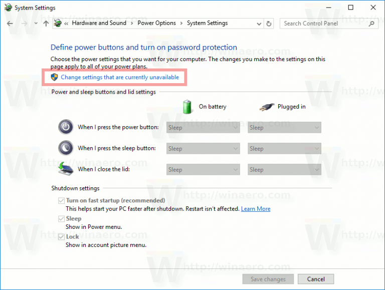 How to Remove Lock from the Start Menu in Windows 10