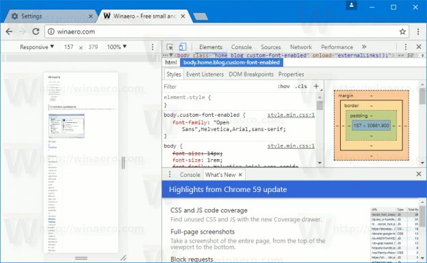 chrome full page screenshot developer tools