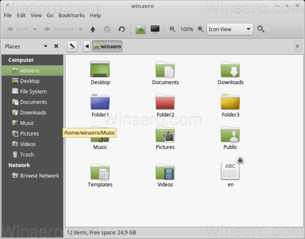 Mint Colorful Folder Icons 