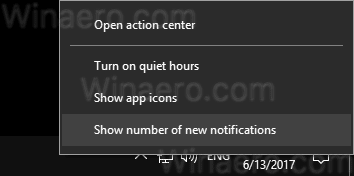 Show Number Of New Notifications 