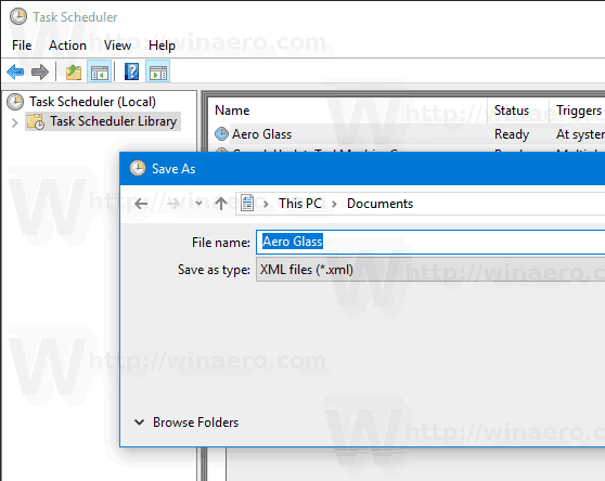 Windows 10 Backup Scheduled Task 