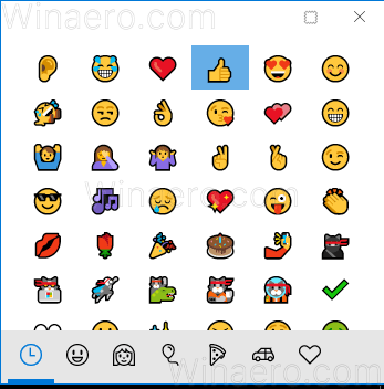 Windows 10 Open Emoji Panel 