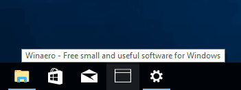 Windows 10 Site Is Pinned To Taskbar 