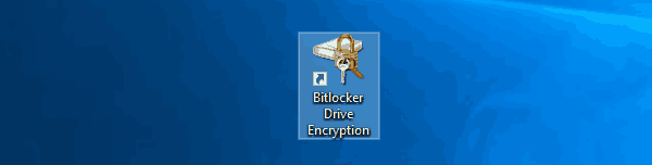 Bitlocker Drive Encryption Shortcut On Desktop 