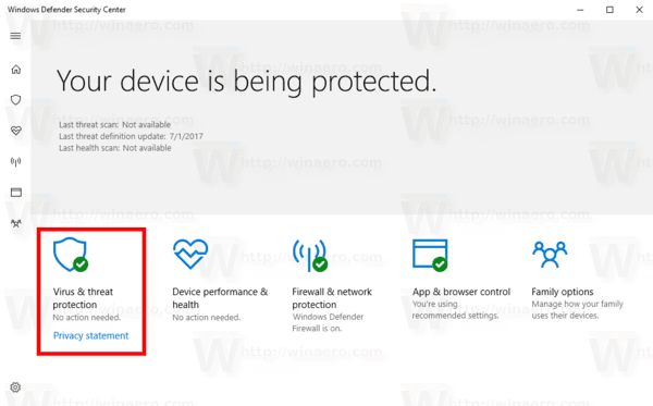 Virus Threat Protection Icon 