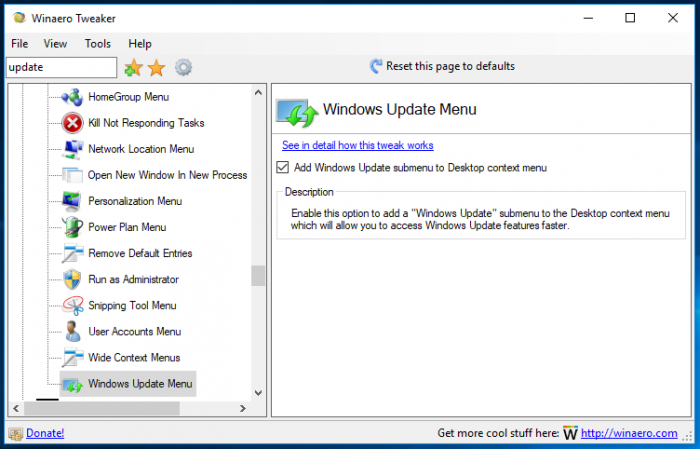 winaero tweaker windows 10 download