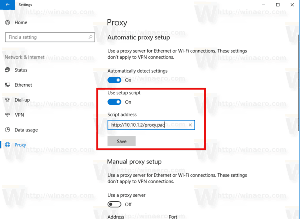 Windows 10 Set Up Proxy For Edge