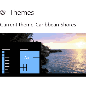 Download Caribbean Shores theme for Windows 10, 8 and 7