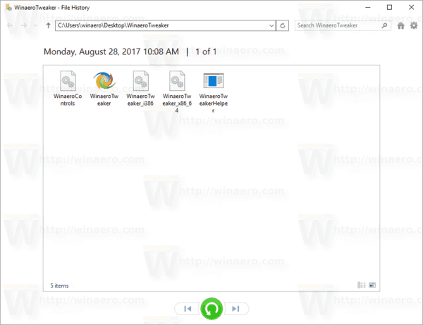 Windows 10 History Context Menu In Action 2