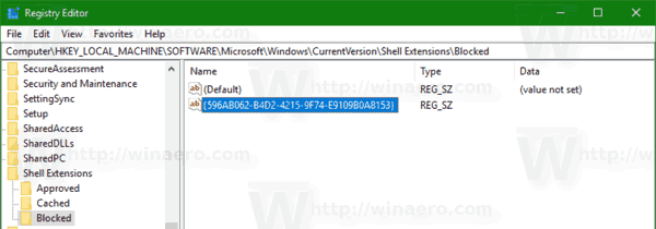 Windows 10 Remove Previous Versions Context Menu