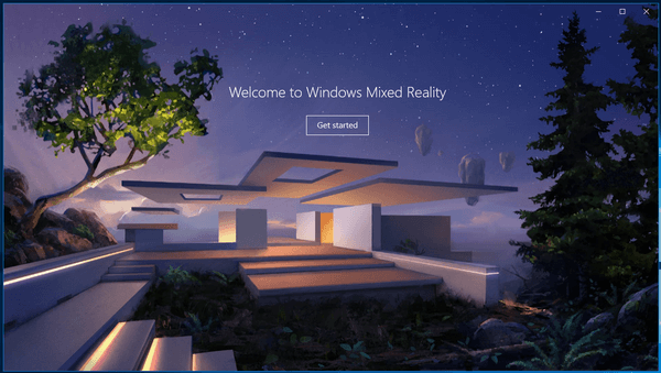 Mixed Reality App Splash 16257