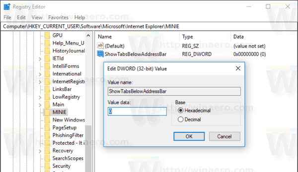 How To Hide The Search Box In Internet Explorer 11