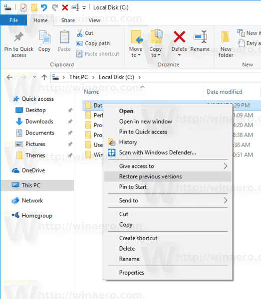Include In Library Remove In Windows 10