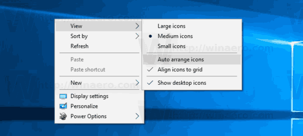 desktopok desktop autoarrange