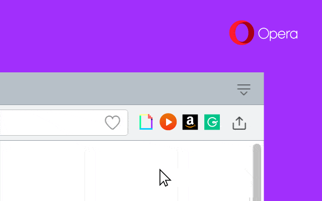 Opera 49 Rearrange Extension Icons