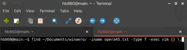 Terminal Find Open In Vim