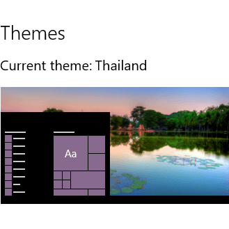 Download Thailand theme for Windows 10, 8 and 7