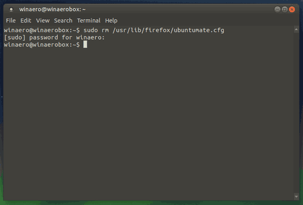 Mate Terminal Remove File 1