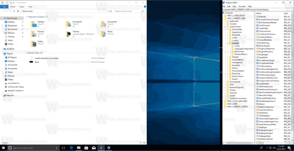 Resize Snapped Windows In Windows 10