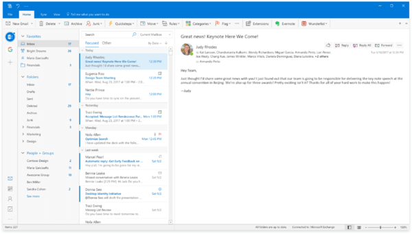 Outlook is getting a new look on Windows and Mac