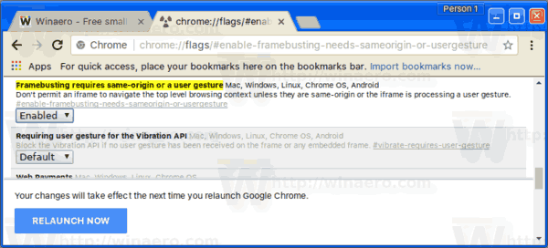 Chrome Redirect Blocker Relaunch