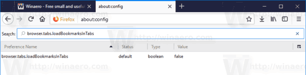 Firefox Browser.tabs.loadBookmarksInTabs